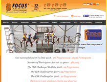 Tablet Screenshot of focusadventure.com